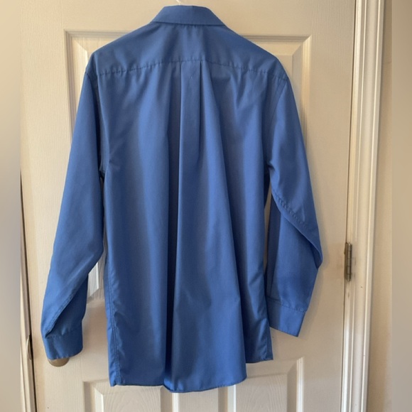 Puritan Men’s Medium 15/15 1/2 Blue Button Down Dress Shirt - Picture 2 of 11